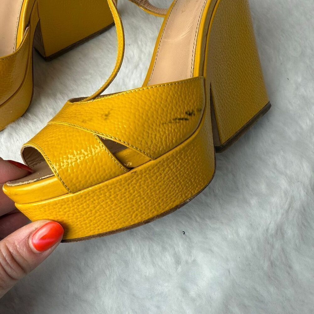 SERGIO ROSSI Patent leather wedges 🎀 - Picture 7 of 7